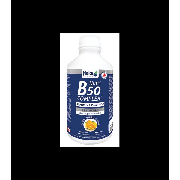 Naka Platinum Nutri B50 Complex - 600 ml Liquid Bulk
