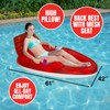 Poolmaster Water Pop Inflatable Deluxe Swimming Pool Float Lounge with