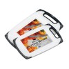 Grunwerg Deluxe Non-Slip Cutting Board, White, 15 x 25 x