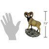 The Bridge Collection Horned Ram Figurine - Sheep Figure for