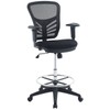 Modway Articulate Drafting Chair - Reception Desk Chair - Drafting