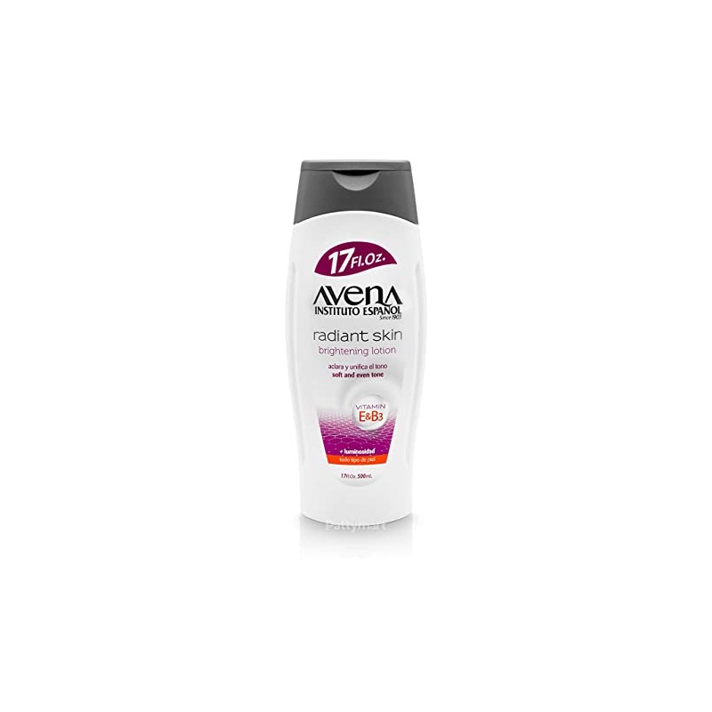 Avena Instituto Espanol Brightening Moisturizing Lotion 17oz &.