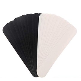 CCCYMM 40 Pieces Hat Liner Cap Protection Insert Headband Sweatband Liner Disposable Sweat Pads for Baseball Tennis Hunting Hat Moisture Absorbing Supplies - 23.5 x 3.7 cm/ 9 x 1.45 Inches