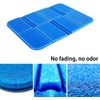 ANCLLO Seat Cushion Outdoor 2 Pieces Seat Cushion Foldable Seat
