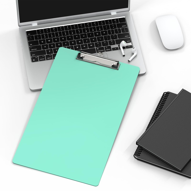 Macroclo Legal Size Clipboard, Teal 8.5 x 14 Clip Boards