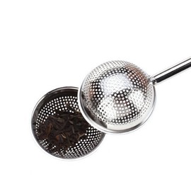 DSYJ Tea Strainers for Loose Tea, Long Handle Retractable Loose Tea Infuser, Stainless Steel Tea Bags for Loose Tea and Mulling Spices