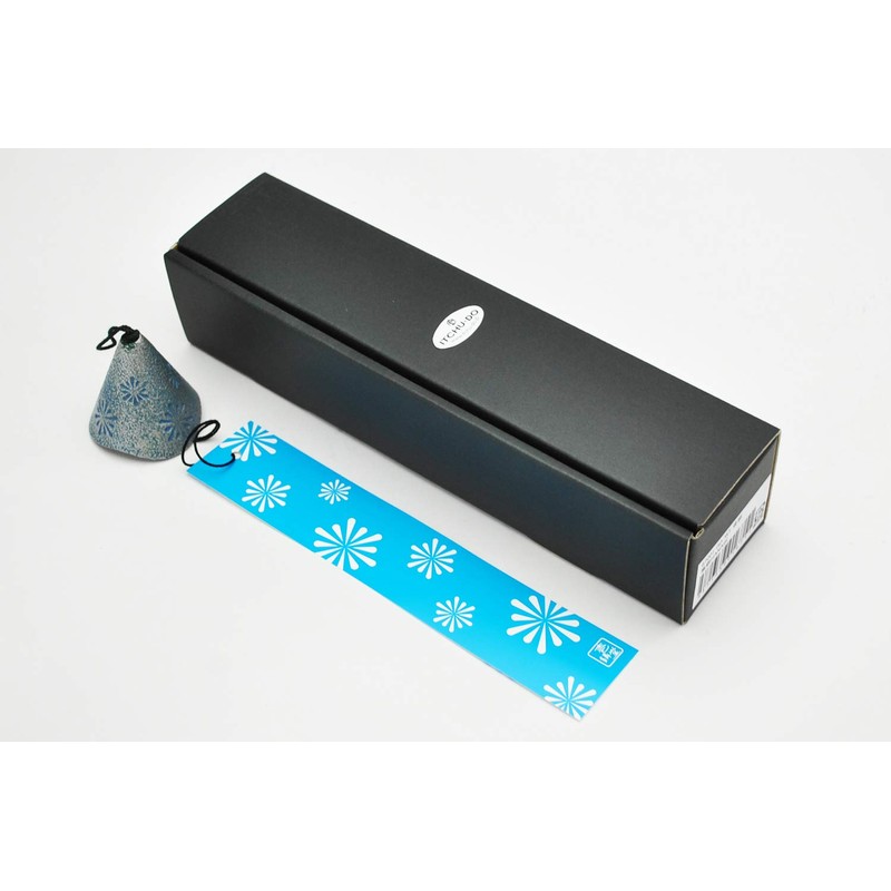 Nanbu Wind Chime, Ichitoudo, Wind Chime, Hanabi, Silver Blue