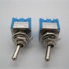 Taiss 10Pcs mts-202 6A 125VAC 6-Pin DPDT ON/ON 2 Position