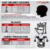 Adult Offroad Helmet Goggles Gloves Chest Protector Gear Combo Motocross