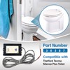 36387 Wall Switch Compatible with Thetford Tecma Toilet Silence Plus
