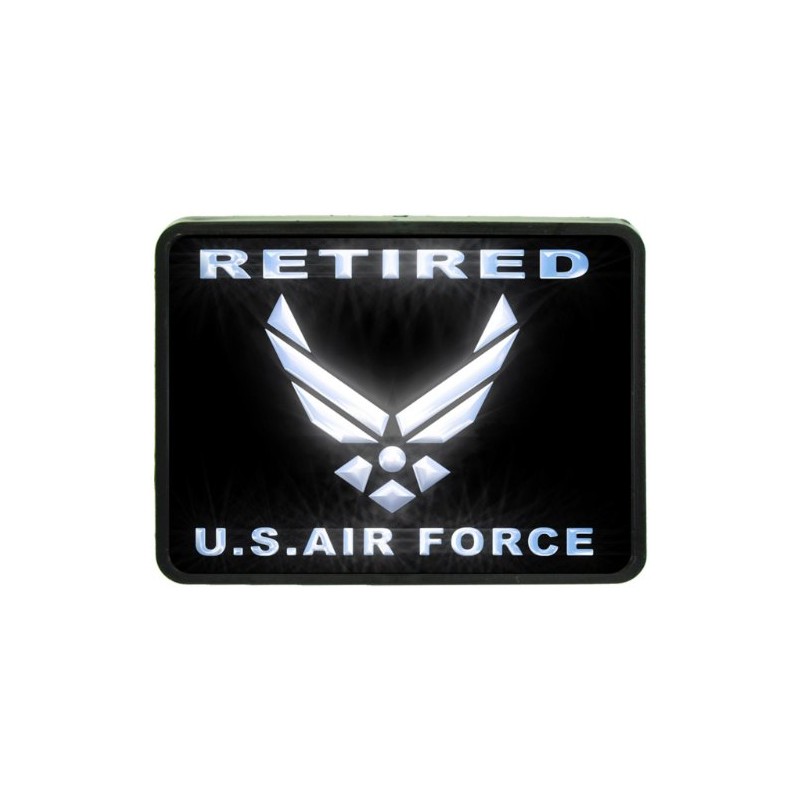 Retired Air Force Custom Hitch Plug for 2