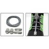 Jamron 2 Pairs 120 cm Reflective Elastic Quick Laces with