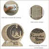 DONGZQAN Ramadan Decorative Lantern, 3D Moon and Stars Eid Mubarak