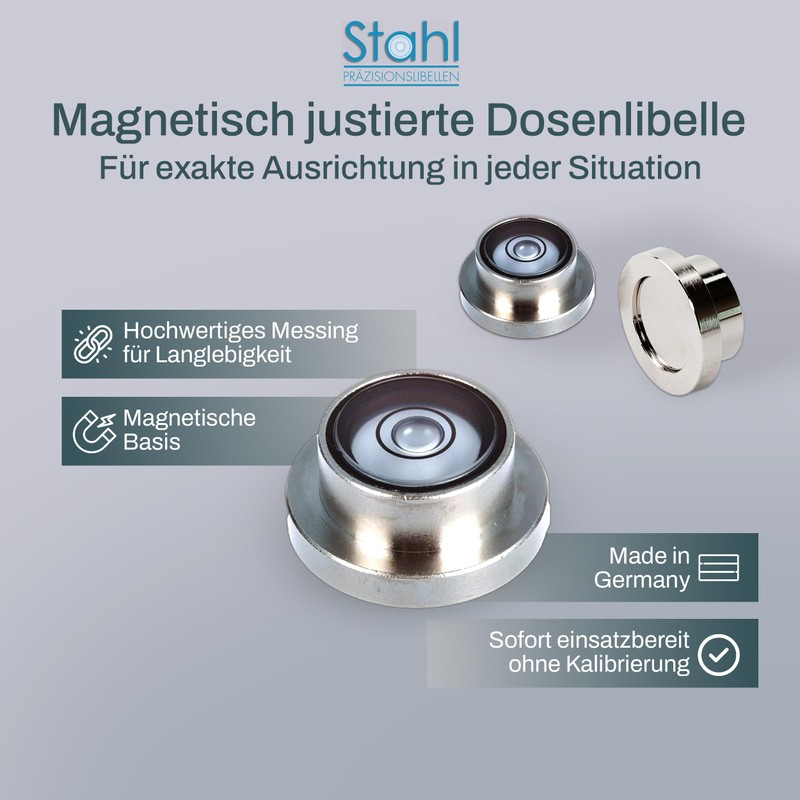 Stahl Präzisionslibellen Magnetic Level - Precision Aluminium Level - High