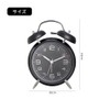 Alarm Clock, Loud Alarm Clock Vibration, Desk Clock, Quiet Clock