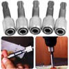 Eyech 5Pcs SDS-Plus Drill Chuck Adapter, 6.35mm 1/4 Inch Hex