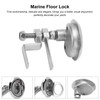Stainless Steel Marine Deck Floor Lock Highly Polishing Yacht Boat