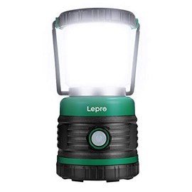 Lepro Lantern Camping Lantern, Battery Powered LED with 1500LM, 4 Light Modes, Waterproof Tent Light, Lantern Flashlight for Hurricane, Emergency Light, Survival Kit, Storms, Outages, Fishing, Hiking