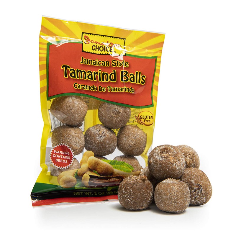 Jamaican Style Tamarind Balls, Sweet And Sour, Caramelo De Tamarindo