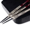 CUESOUL 95% Tungsten 26 Grams Tungsten Steel Tip Darts Set