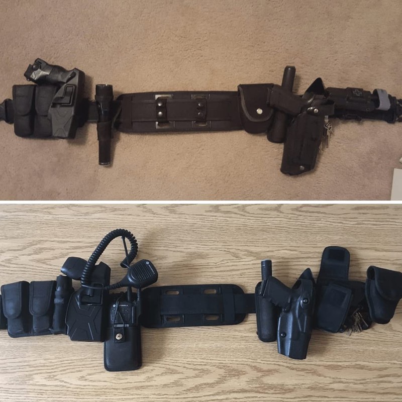 BackUpBrace Law Enforcement Duty Belt Back Support Brace – Lower