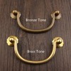 Txinmin 6 Pack Traditional Bail Cabinet Hardware Handle Pull Antique