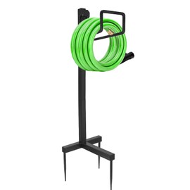 Sageme Hose Stand,Freestanding Hose Holder Hose Hanger, Heavy Duty Metal Hose Holders, Hook for Garden Hose/Expandable Hose/Hose Reel/Water Hose/Pocket Hose/Flexable Hose (100 Ft)