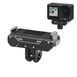 ZLiT Magnetic Adapter Mount for DJI OSMO Action 4/3,Quick Release Adapter Extension Mount Base for DJI OSMO Action 4/3 Action Camera (Black)