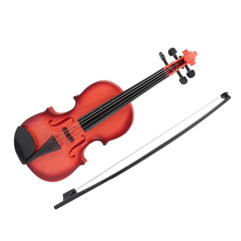 Simulated Kid Acoustic Violin Toy Adjustable String Musical Beginner Develop