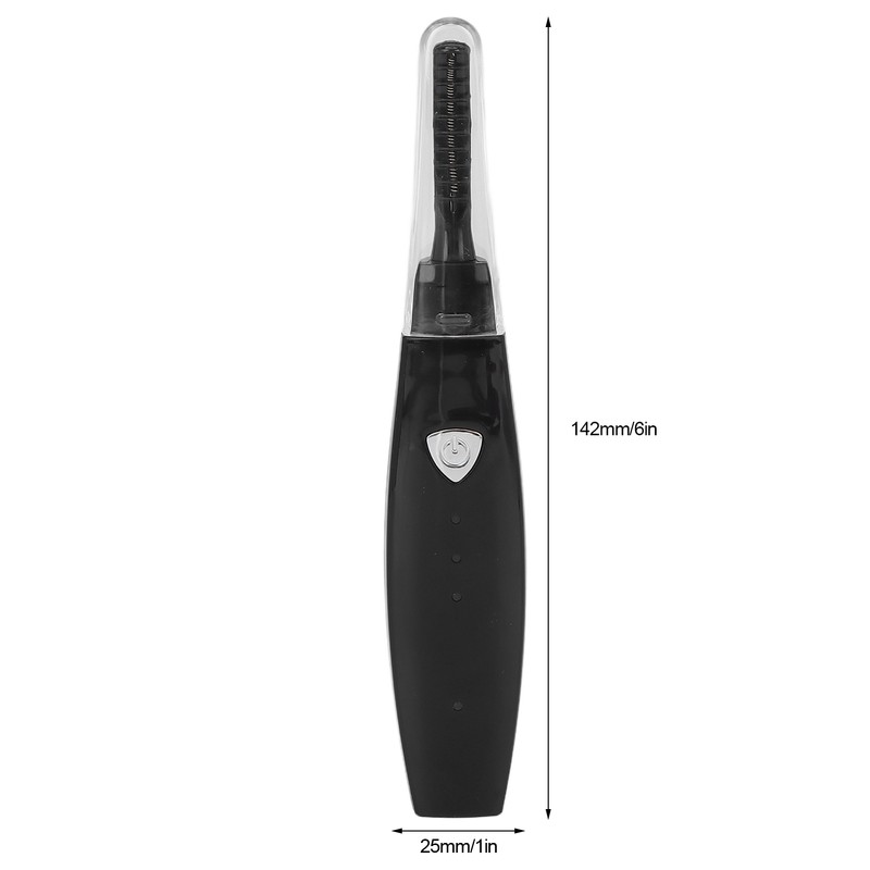 Heated Eyelash Curler USB Rechargeable Electric Lash Curling Tool for