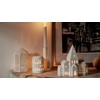 Kähler City Urbania Light House Ceramic Architectural Clear Silhouette Blue
