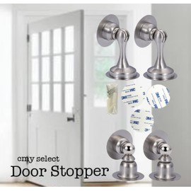 cmy select Door Stopper, Set of 2, Door Lock Stopper, Door Stopper, Indoor, Outdoor, Magnet, Set of 2 Door Stopper Rows