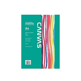 Seawhite 280gsm Cotton Canvas Pad 10 sheets - A4 210mm x 297mm