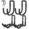 3-H Wall Hooks Garage Pack of 6 Tool Hooks All-in-One