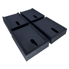 Ashiage Team TFi-3025 Anti-Vibration and Soundproofing Rubber Mat for Air Conditioner Outdoor Units (Formerly hmd-3025)
