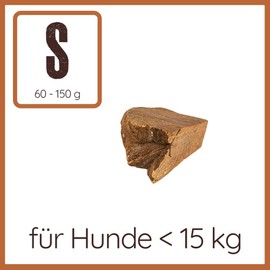 Wildfang® Chewing Root from The Tree Heather for Dogs, Robust and Durable Chewing Root for Dogs, Splinter-Free Chewing Wood as a Dog Toy for Optimal Dental Care for Dogs and Puppies (S)