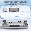 MAMBASNAKE X60 HE 60% Rapid Trigger Wireless Gaming Keyboard,Hall Effect