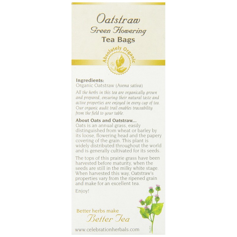 Oatstraw Green Flowering Tea 24 Bags
