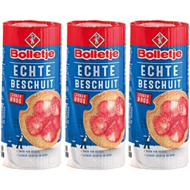 Generic Bolletje Original Dutch Rusk Crispbakes Light Crisp Toast 3.5oz (Pack of 3)