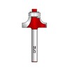 ZUQ 1/4" Radius Round Over Router bit, Precision Carbide Tipped