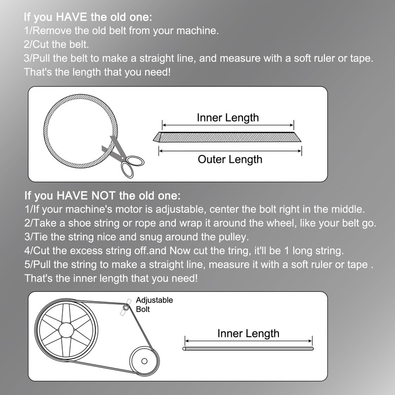 sourcing map 3 Pcs AX18 EPDM V-Belt, Raw Edge Cogged