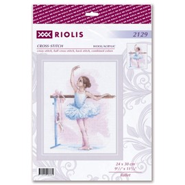 Riolis Counted Cross Stitch Kit 9.50"X11.75"-Ballet (14 Count)