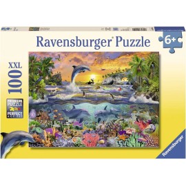 Ravensburger Rompecabezas Paraiso Tropical 100 Pz Xxl 10950