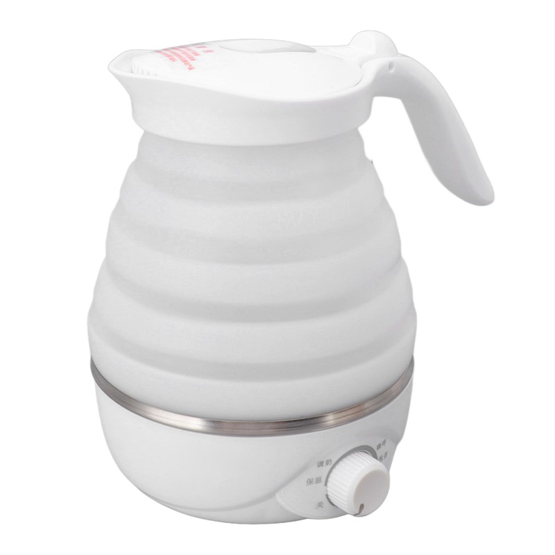 Travel Folding Electric Kettle Portable Silicone Foldable Collapsible Mini Household