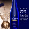 Saratoga Sparkling Water 6-Pack - Carbonated Spring Mineral Water -