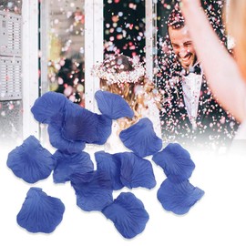 TOPINCN 1000 Pcs Artificial Silk Fabric Rose Petals Decor Fake Flower Petals for Wedding Party Table Confetti Favors Decoration()