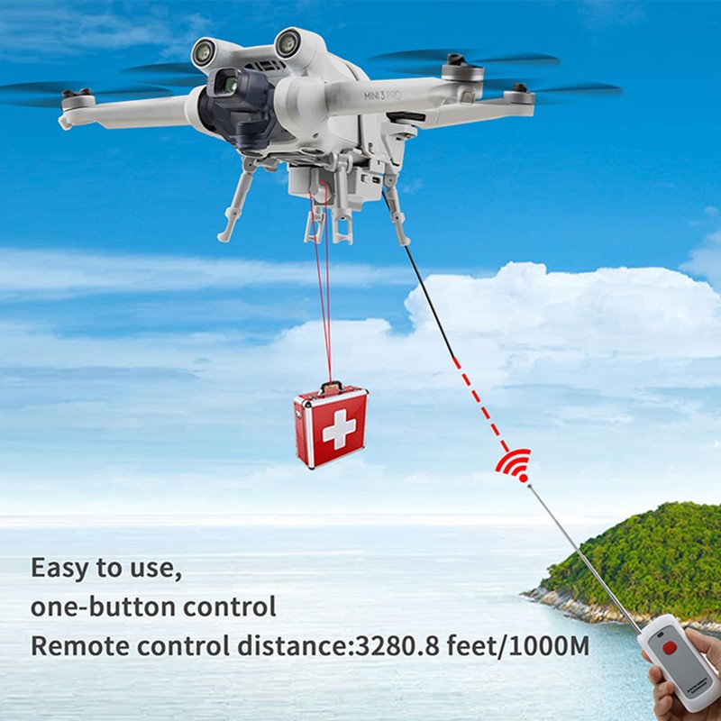 LICHIFIT Drone Airdrop System Universal for DJI Mini 3 Pro/Mini