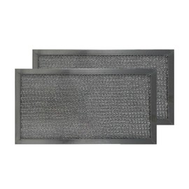 HASMX Range Hood Filter Replacement for Broan Fits for Broan AP3686282 Grease Range Hood Filters, 6" x 11-1/4" x 3/8", 2-Pack