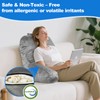 Jufone Reading Pillow Premium Backrest Support for Bed, Couch &