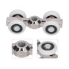 Shower Door Sliding Wheel Suspension Outer Pulley Roller Replacement Accessories
